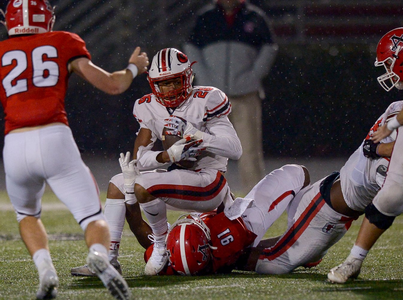 Photos: First round of high school football state playoffs