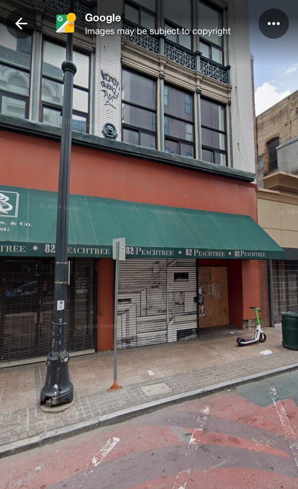 Amazon's "Jackpot!" used this empty storefront for a wax museum and gift shop in the movie. AMAZON