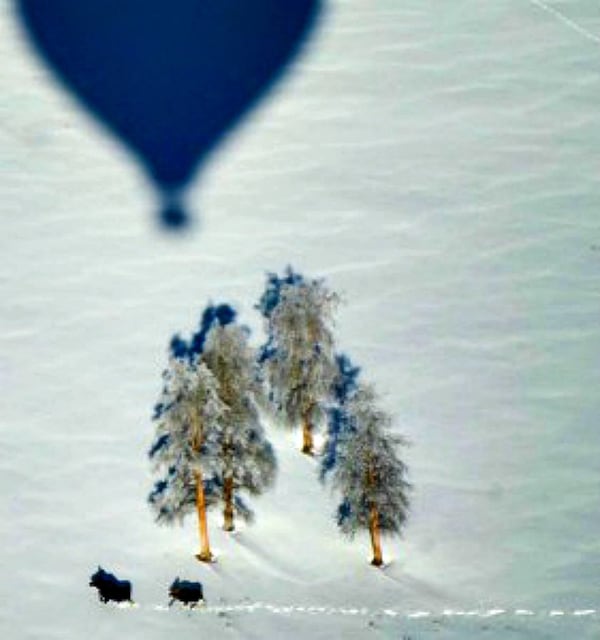 Take a romantic and memorable glide across the Fraser Valley in a nine-story balloon as the sun comes over the Continental Divide. CONTRIBUTED BY WWW.GRANDADVENTUREBALLOONS.COM