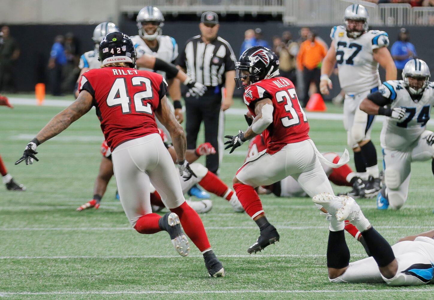 Photos: Falcons defeat Panthers, 31-24