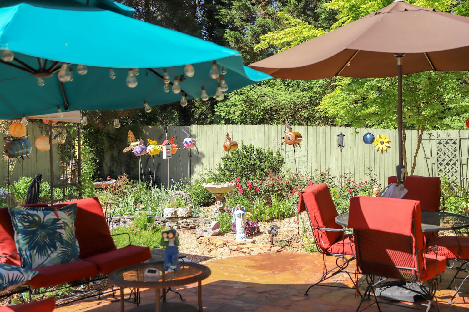 Photos: Cobb County home features whimsical garden as its backdrop