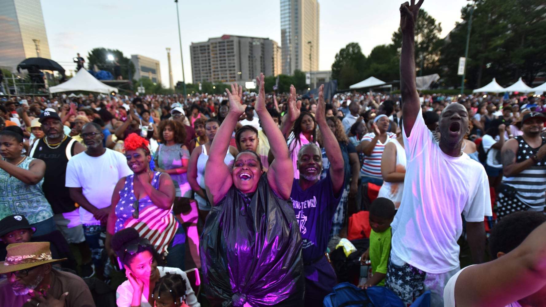 Atlanta celebrates the Fourth of July