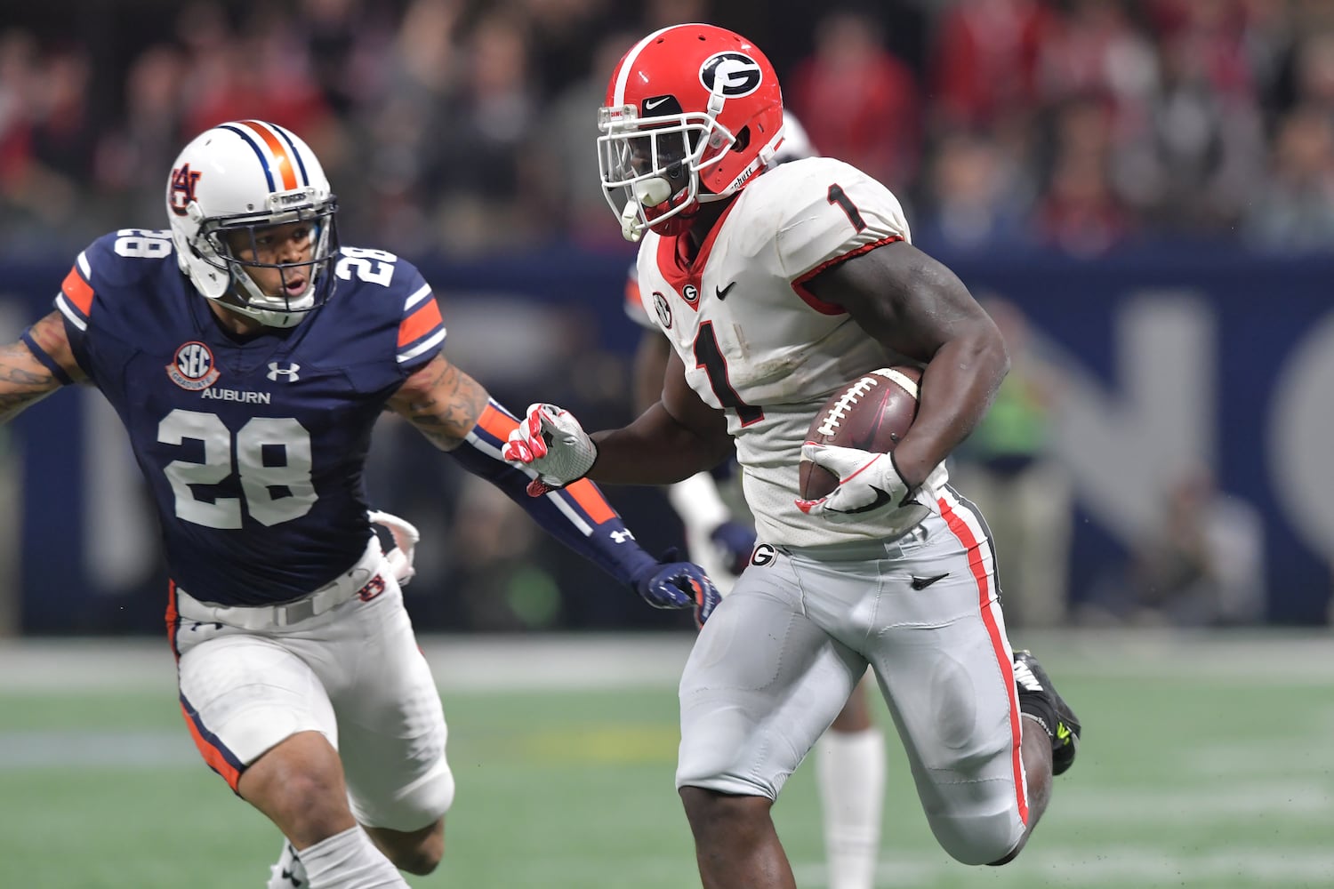 Photos: Georgia handles Auburn in rematch, wins SEC title