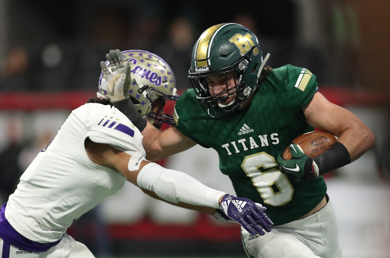 Photos: Day 2 of HS state title games at Mercedes-Benz Stadium