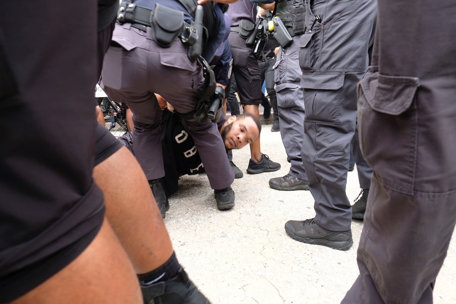 PHOTOS: Rally against police violence draws hundreds to downtown Atlanta