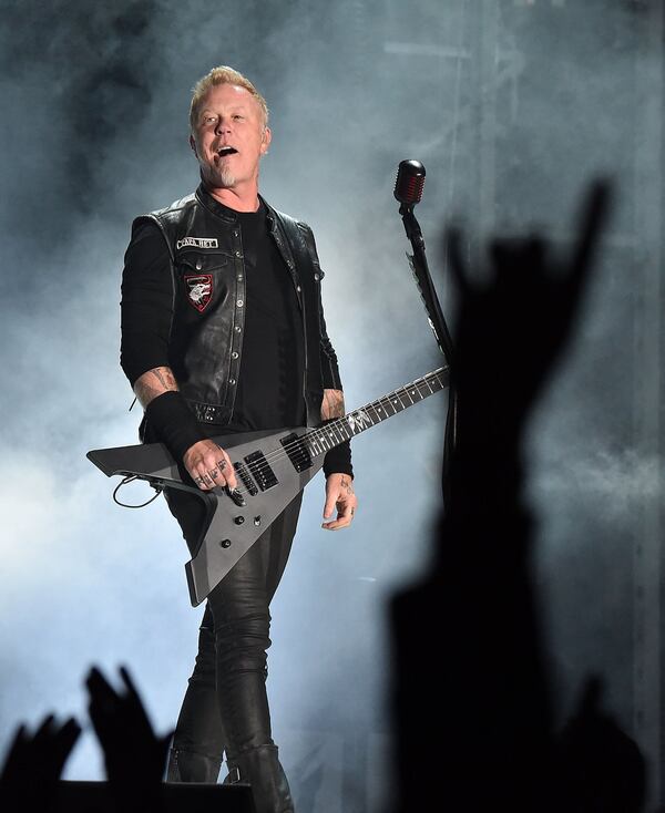  Metallica will turn it up to 11 at SunTrust Park in July. Photo: Getty Images