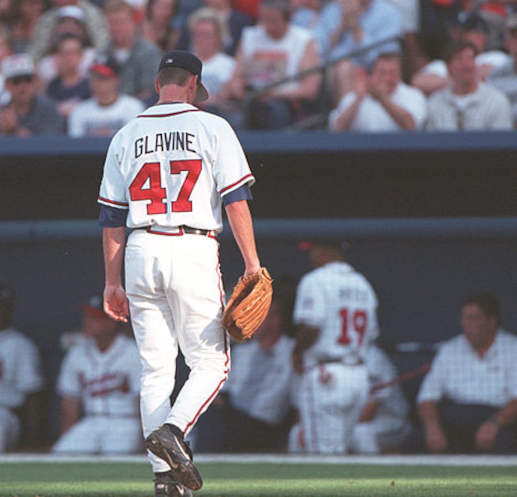 Tom Glavine's major-league career