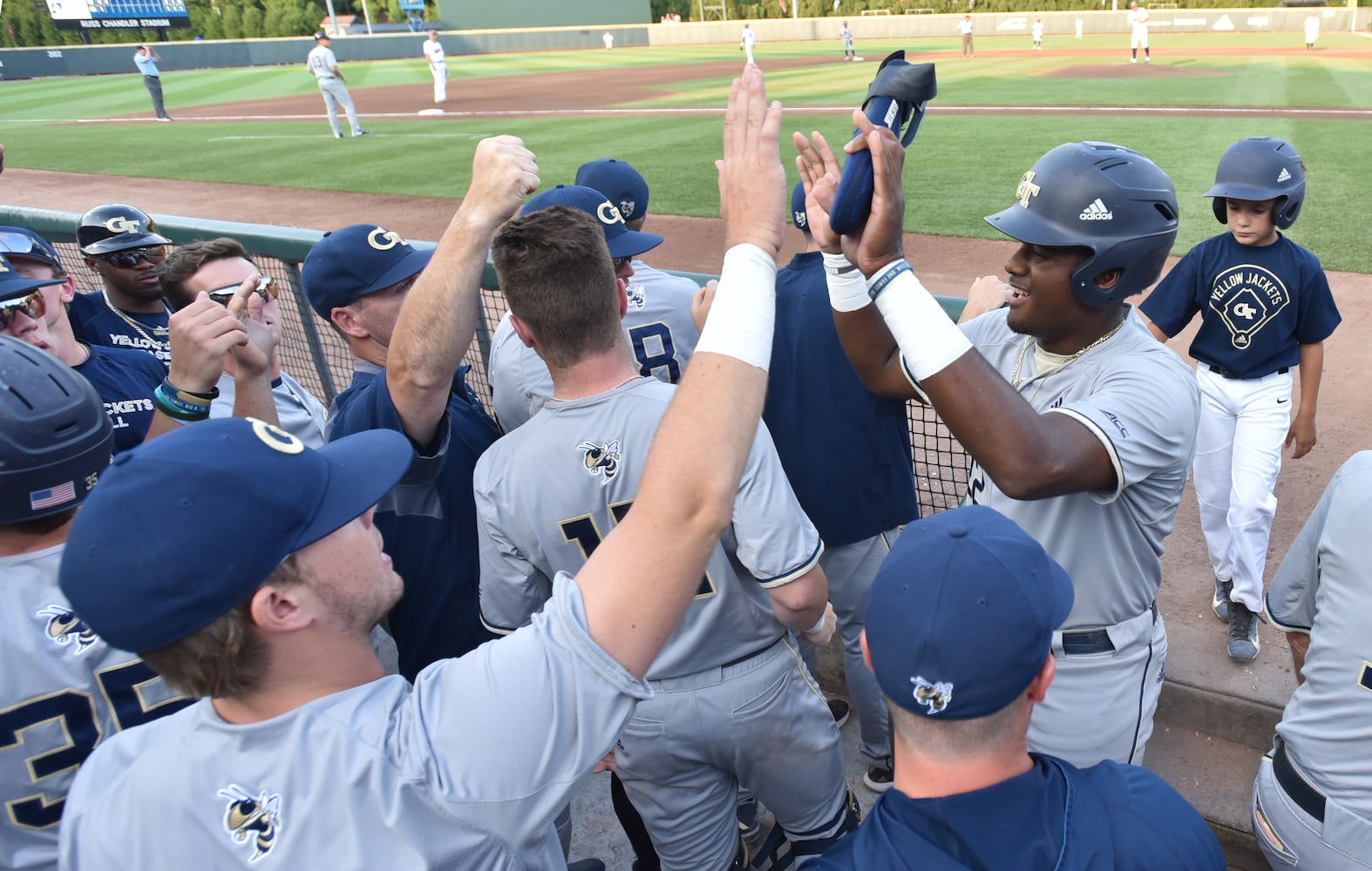 Photos: Georgia Tech loses on Auburn home run in bottom of ninth inning