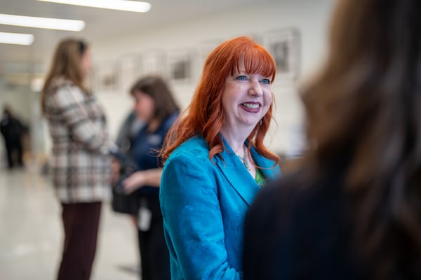 A recent photo of Grainne Owen taken at a special event with Winship Cancer Institute of Emory University. The non-profit she started with her husband has raised $28 million for pediatric cancer research.
Provided by Winship