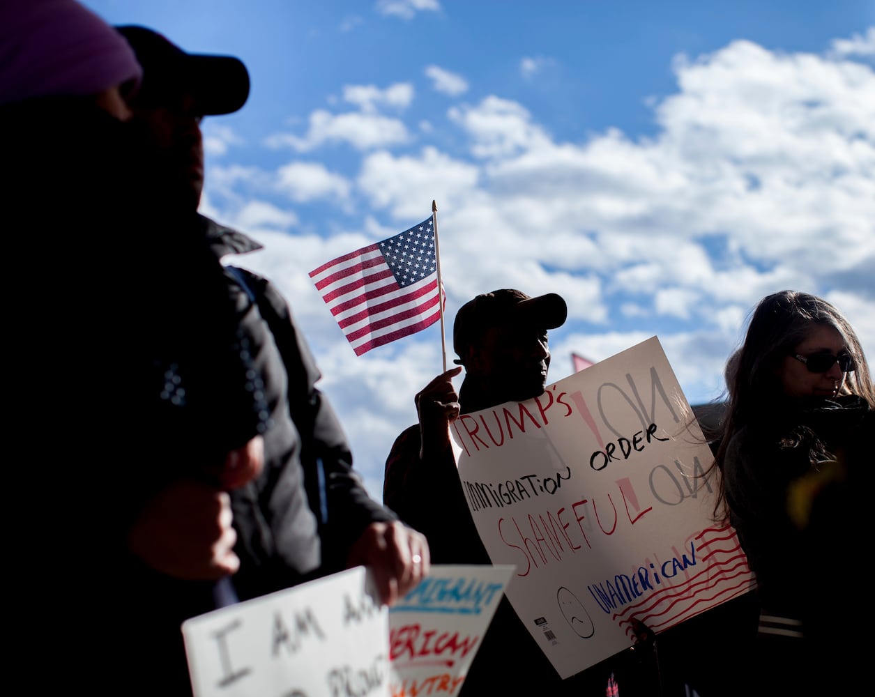 Atlanta Airport immigration protests Sunday