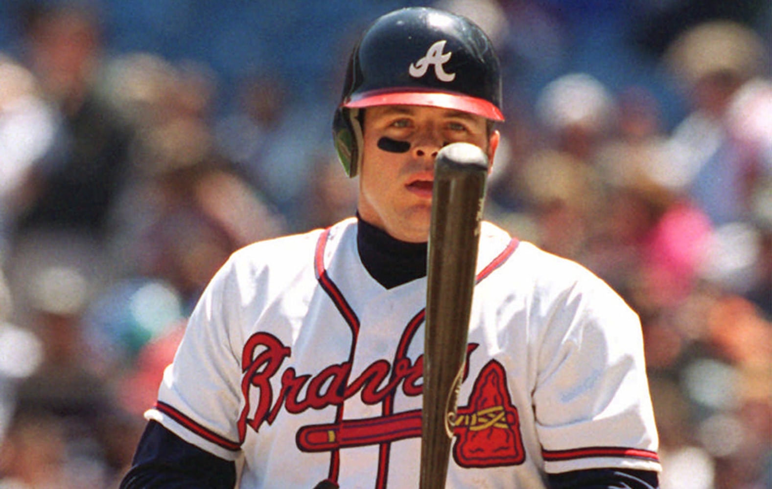 Klesko spent eight years with Braves