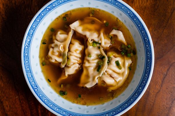 Ginger Wonton Soup. CONTRIBUTED BY HENRI HOLLIS