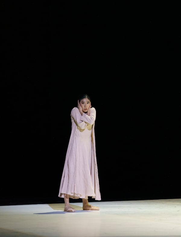 Han embodied, beautifully, the desperation and pathos of seeing her husband Ethan fall in love with another woman in "Snowblind," part of Atlanta Ballet's "Midwinter Dreams" production.