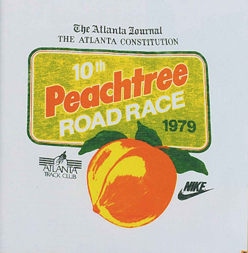 Peachtree Road Race shirts: the 1970s