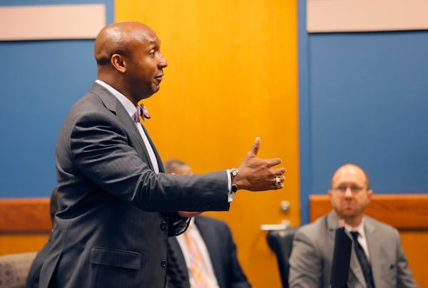  Mawuli Davis,  in a 2017 file photo, is trying to set up a meeting with Gov. Brian Kemp to discuss the coronavirus’ impact on the state.  BOB ANDRES  /BANDRES@AJC.COM