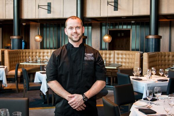 Del Frisco?s Double Eagle Steakhouse Executive Chef Matt Townley. Photo credit- Mia Yakel.