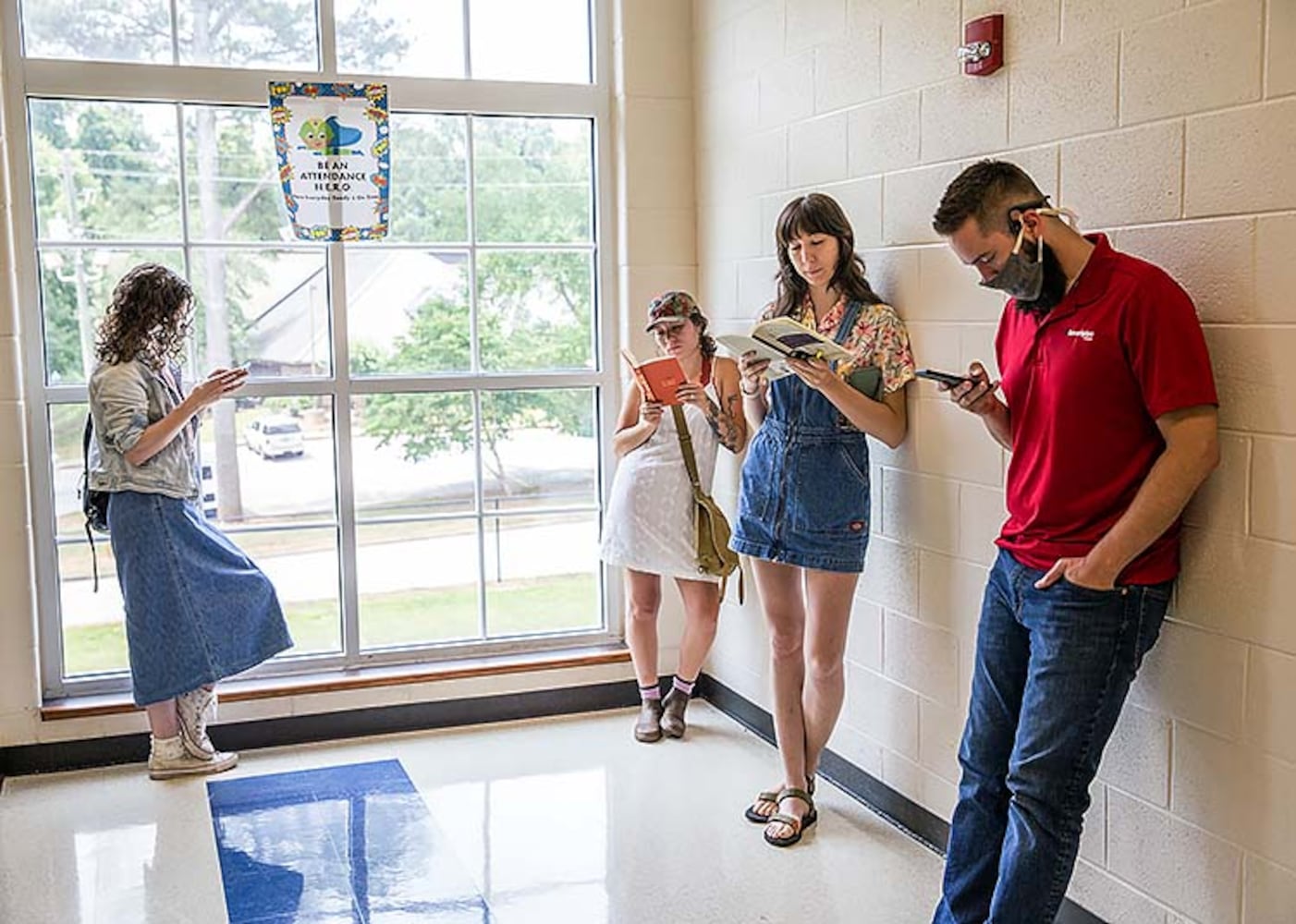 PHOTOS: Georgia voters struggle with long lines, new equipment, social distancing