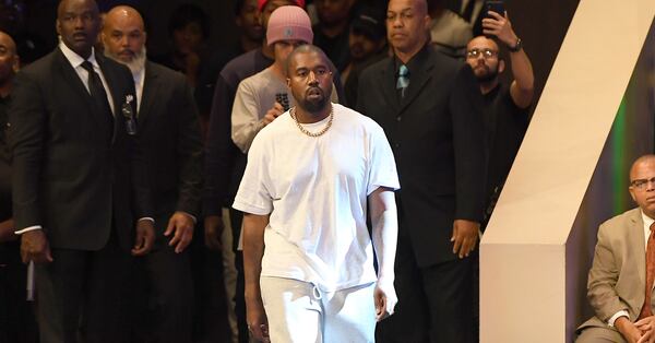 Kanye West presented a popup worship service at New Birth Missionary Baptist Church in Stonecrest on Sunday, Sept. 15, 2019. 