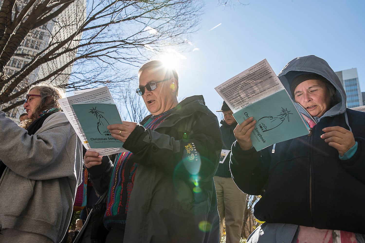 PHOTOS: Church celebrates Christmas with homeless