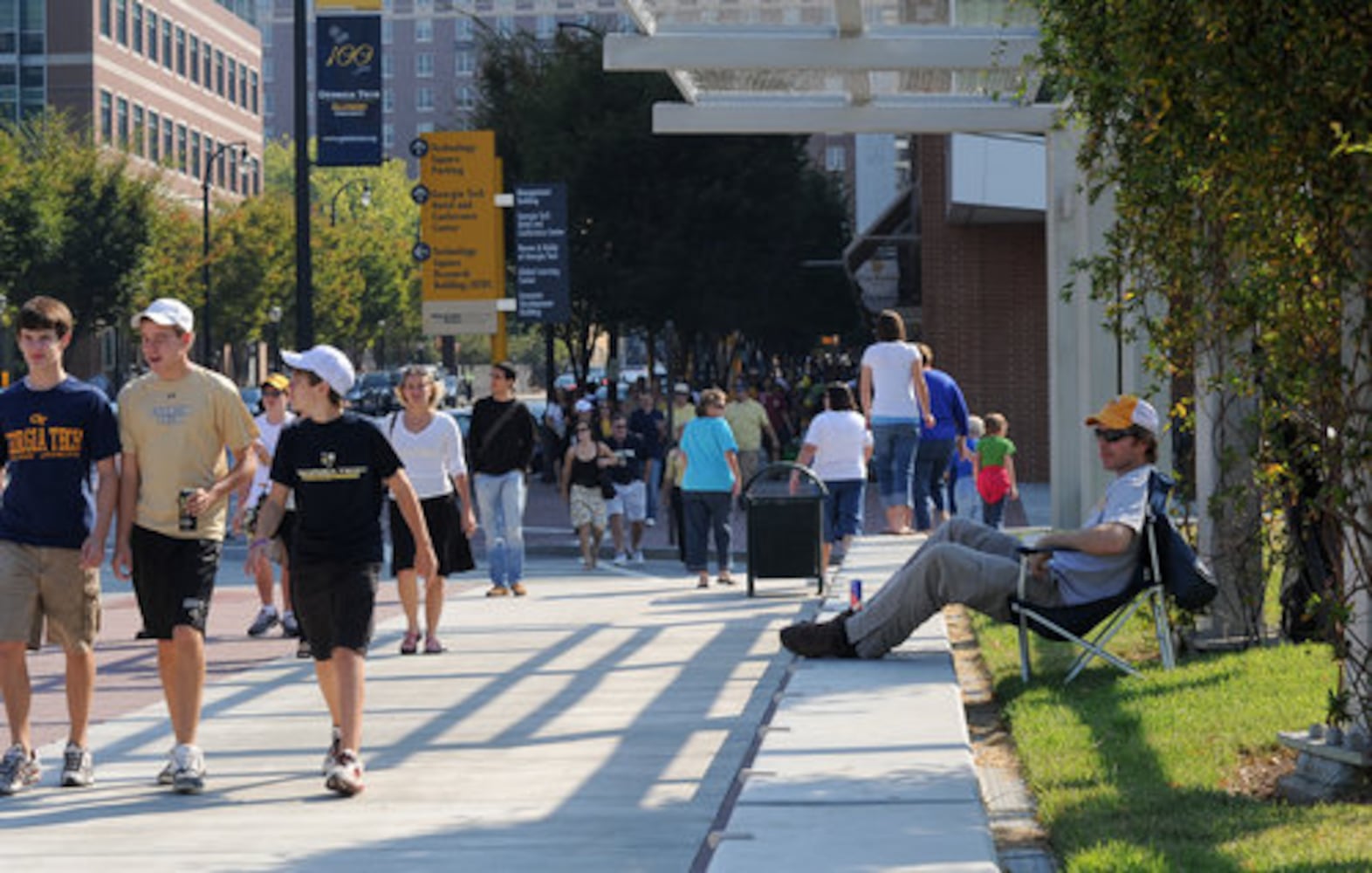 Tailgating in Black and Gold