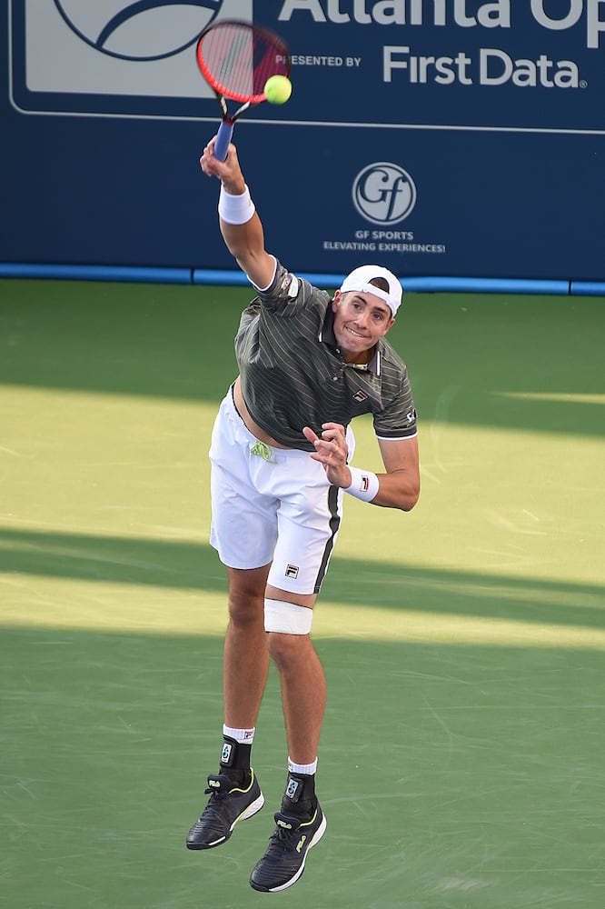 Photos: Former Bulldog John Isner competes in Atlanta Open