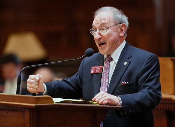 Former state Rep. Brooks Coleman, R-Duluth, opposes school vouchers. He is pictured at the Capitol in Atlanta in 2018. 