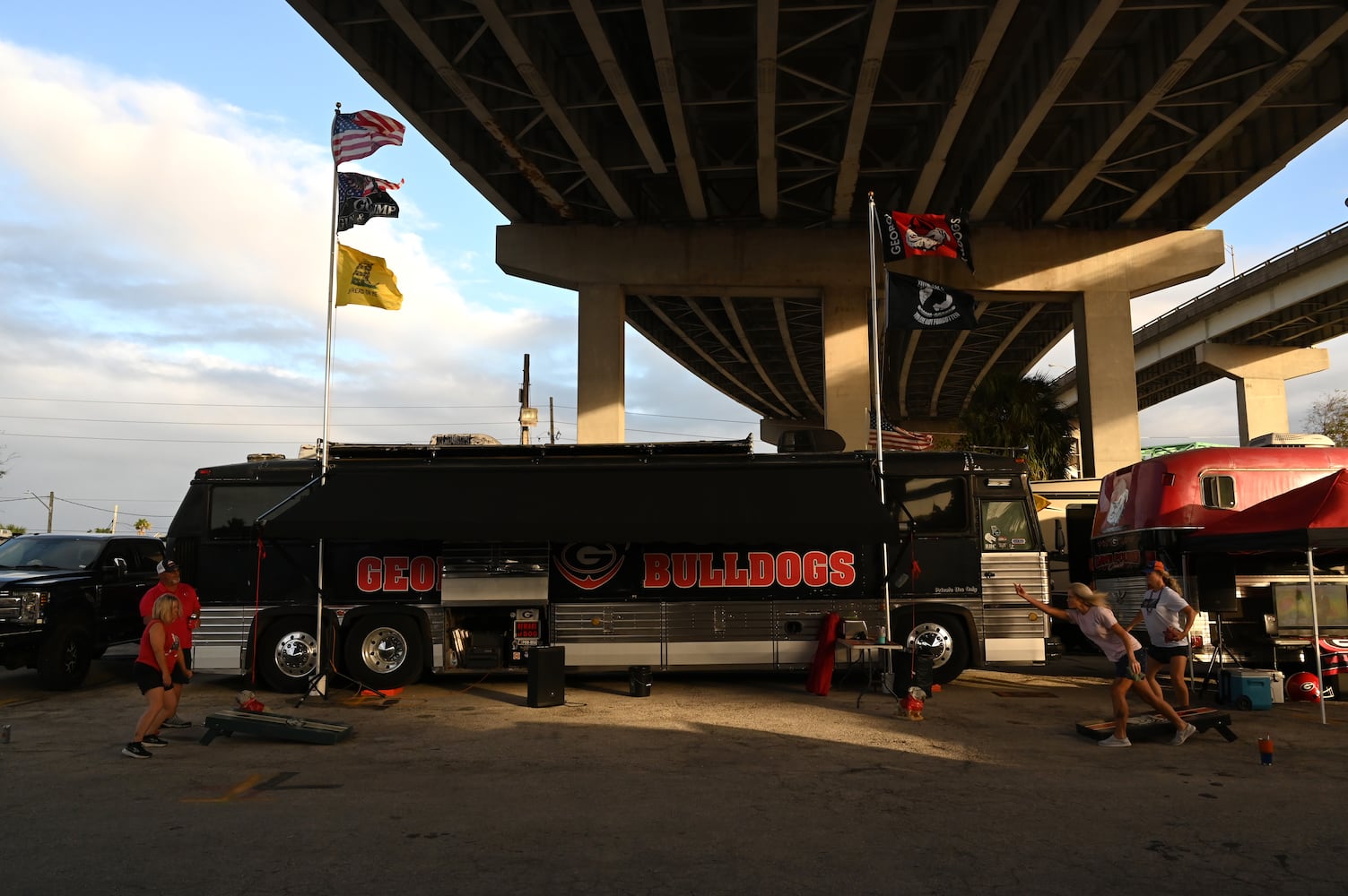 Georgia vs Florida tailgating