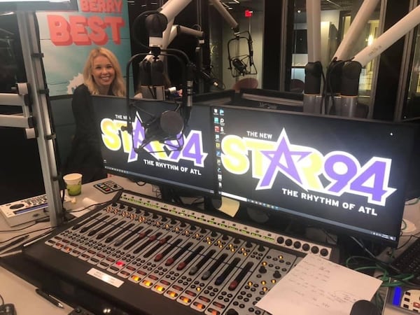 The new Star 94 logo at Star 94 studios. CR: Kannon