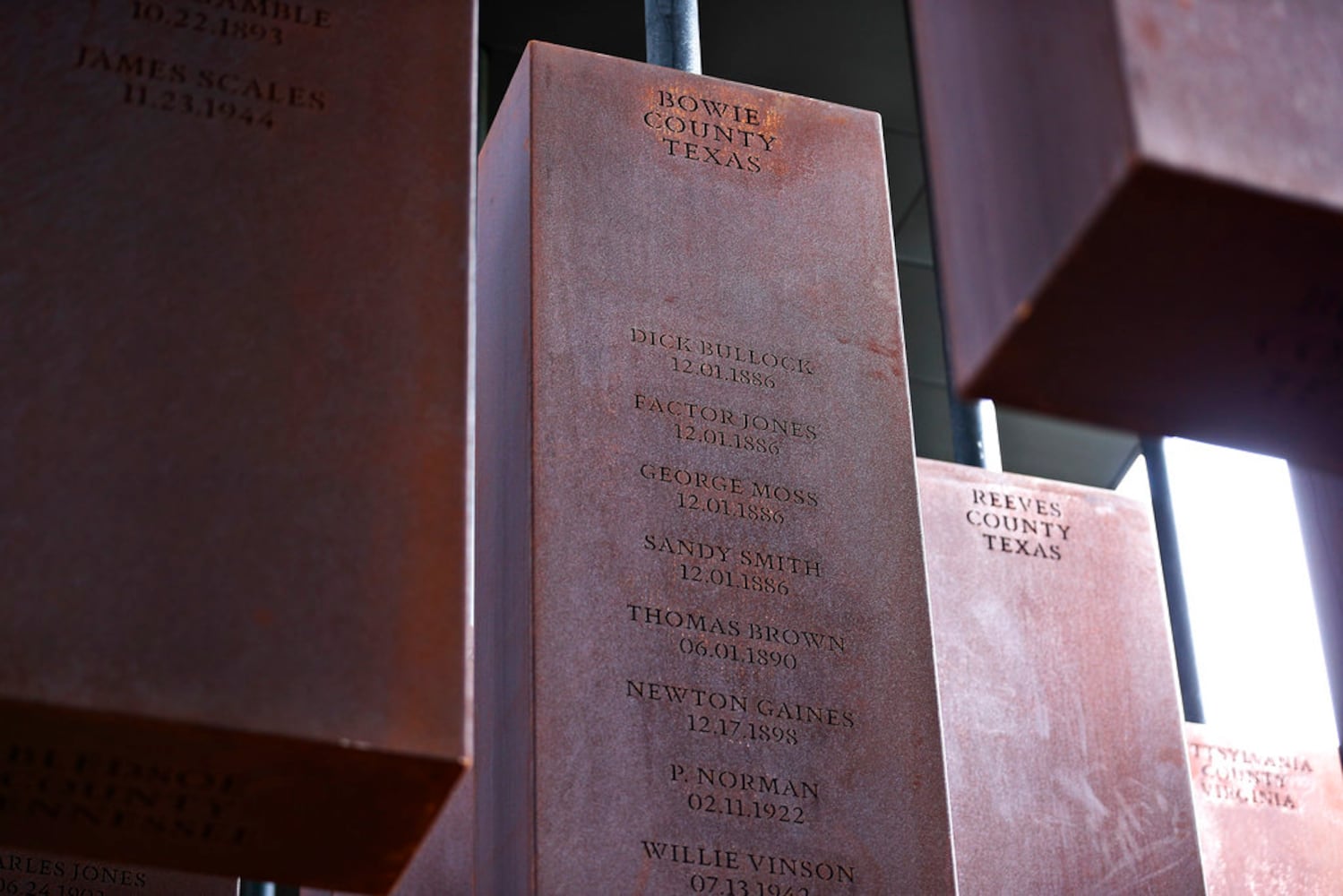 Photos: National Memorial for Peace and Justice for lynching victims opens in Alabama