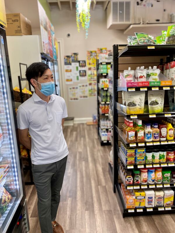 Takashi Otsuka added Wagaya Groceries in the same block as two of his restaurants, Wagaya Midtown and Chirori. “It’s becoming like Little Tokyo in west Midtown," he said. Wendell Brock for The Atlanta Journal-Constitution