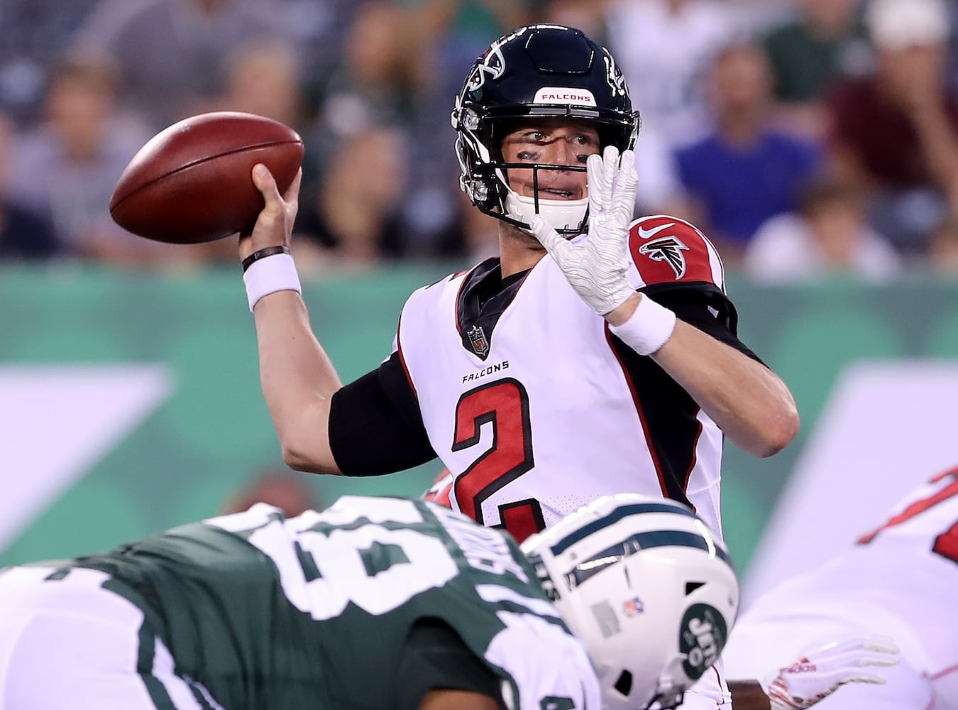 Photos: Falcons face Jets in exhibition opener