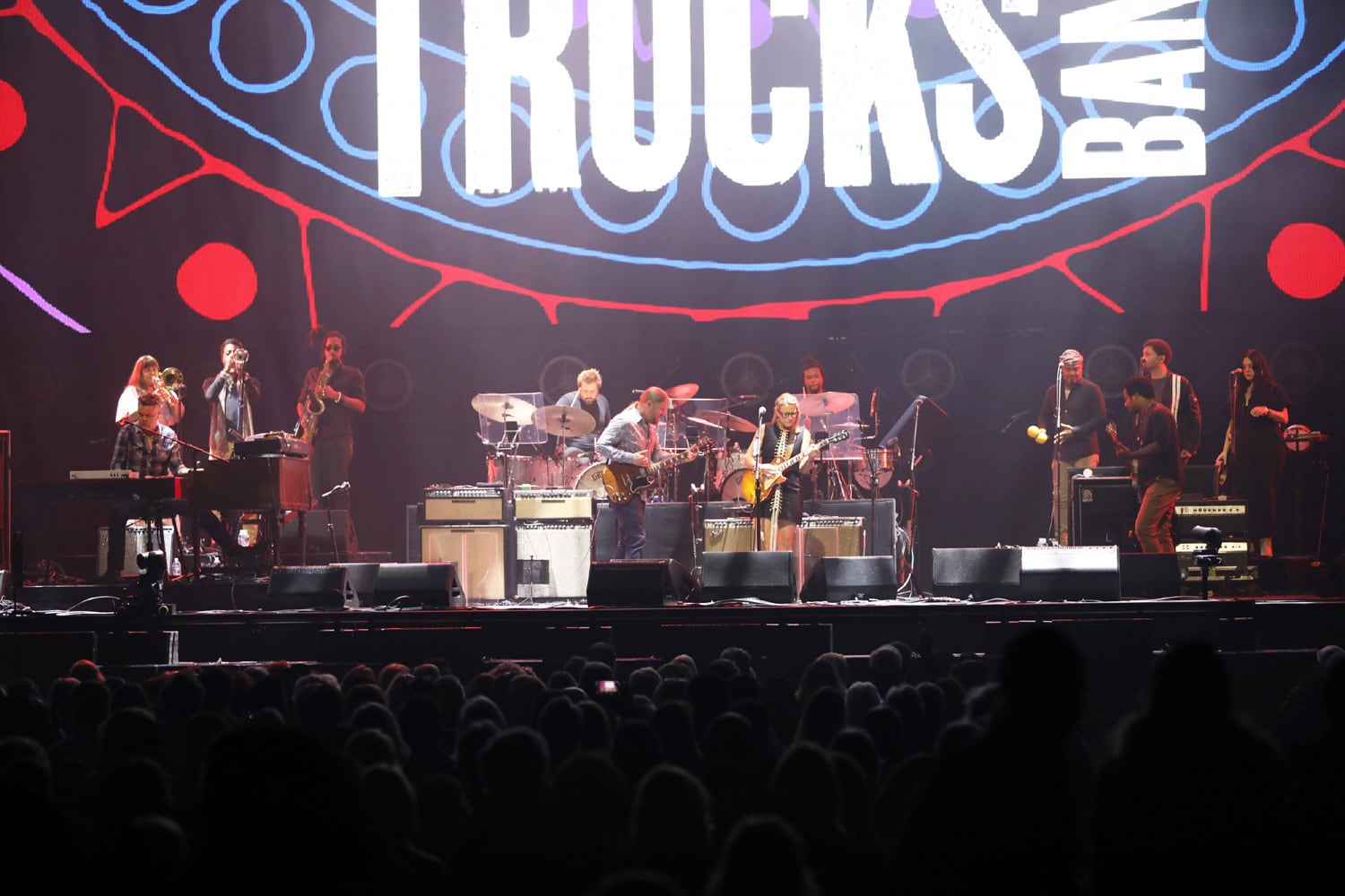 -- Tedeschi Trucks Band
The Eagles brought their Long Goodbye Final Tour to sold out State Farm Arena on Thursday, November 2, 2023. The Tedeschi Trucks Band opened the concert.
Robb Cohen for the Atlanta Journal-Constitution