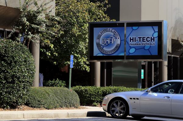 Hi-Tech Pharmaceuticals and its owner, Jared Wheat, have been on the federal government’s radar for more than a decade. PHIL SKINNER / PSKINNER@AJC.COM