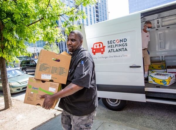 Second Helpings Atlanta rescues fresh food and distributes it throughout the metro area. 
Courtesy of Second Helpings Atlanta