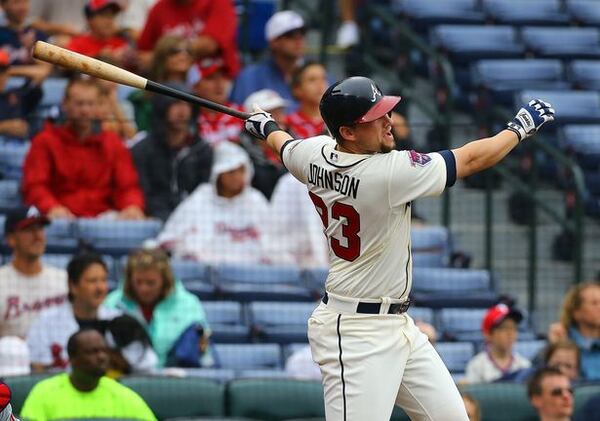 Chris Johnson's home run Sunday was his fourth in the past five games.