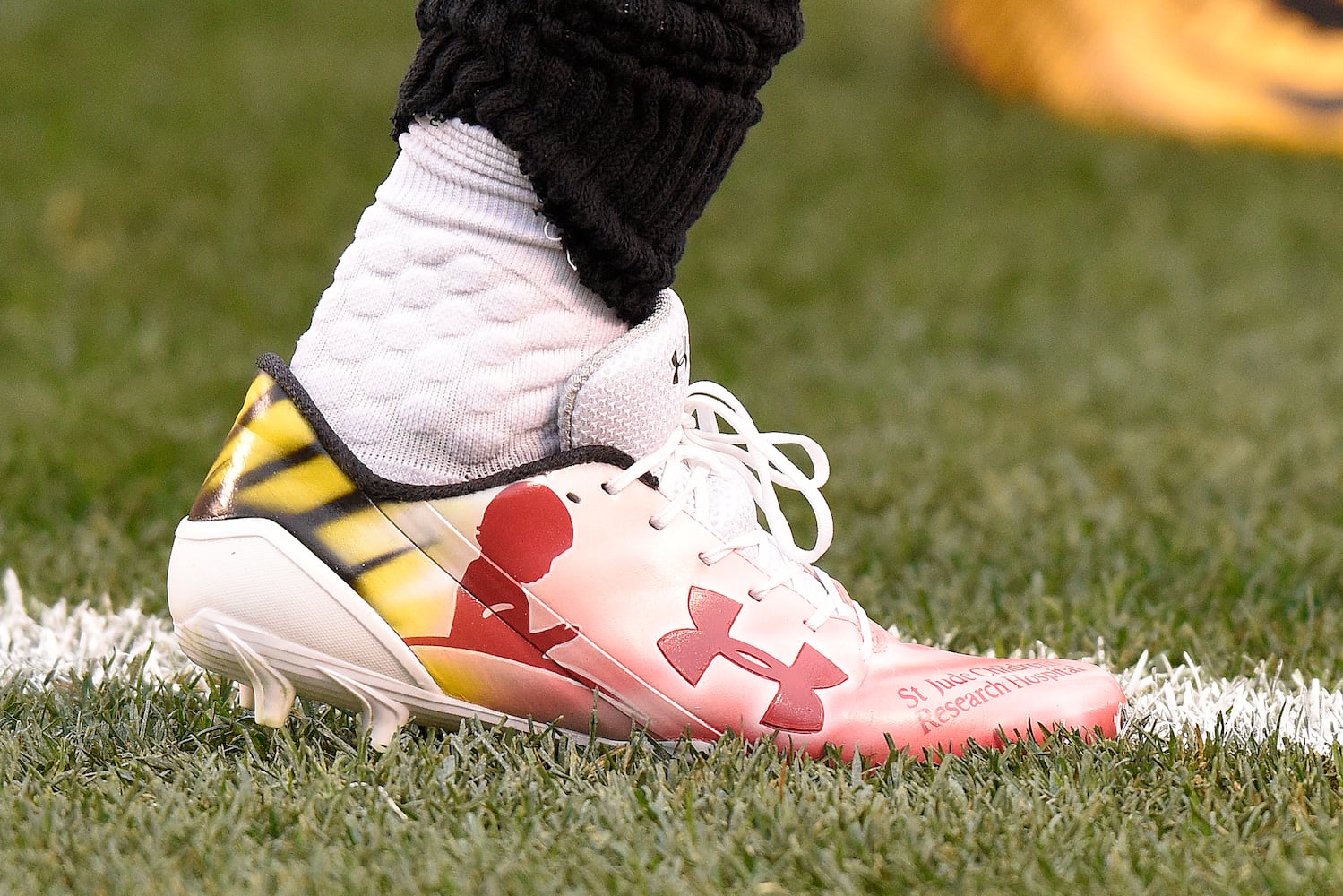 NFL players wear unique cleats