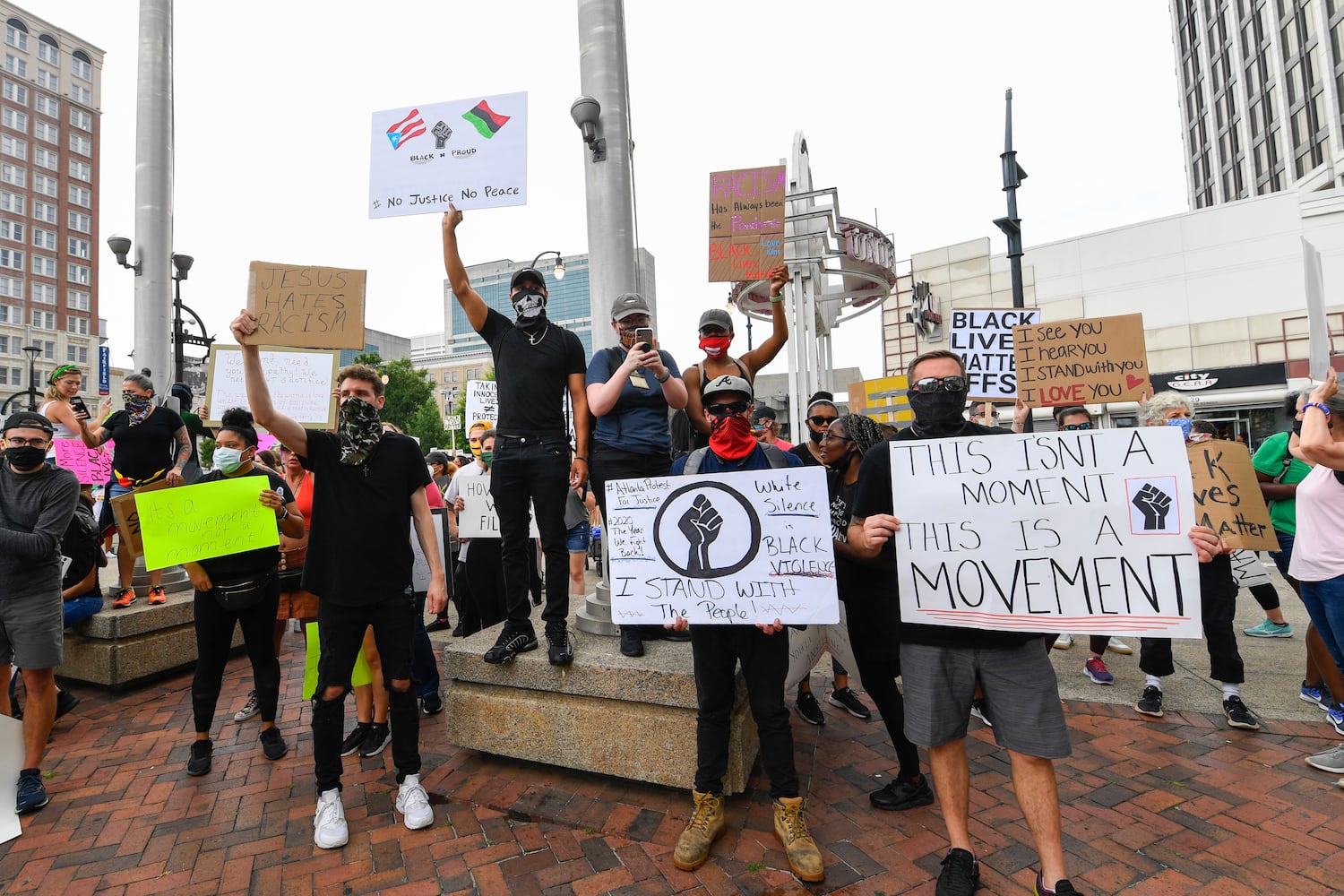 PHOTOS: Ninth day of protests in Atlanta