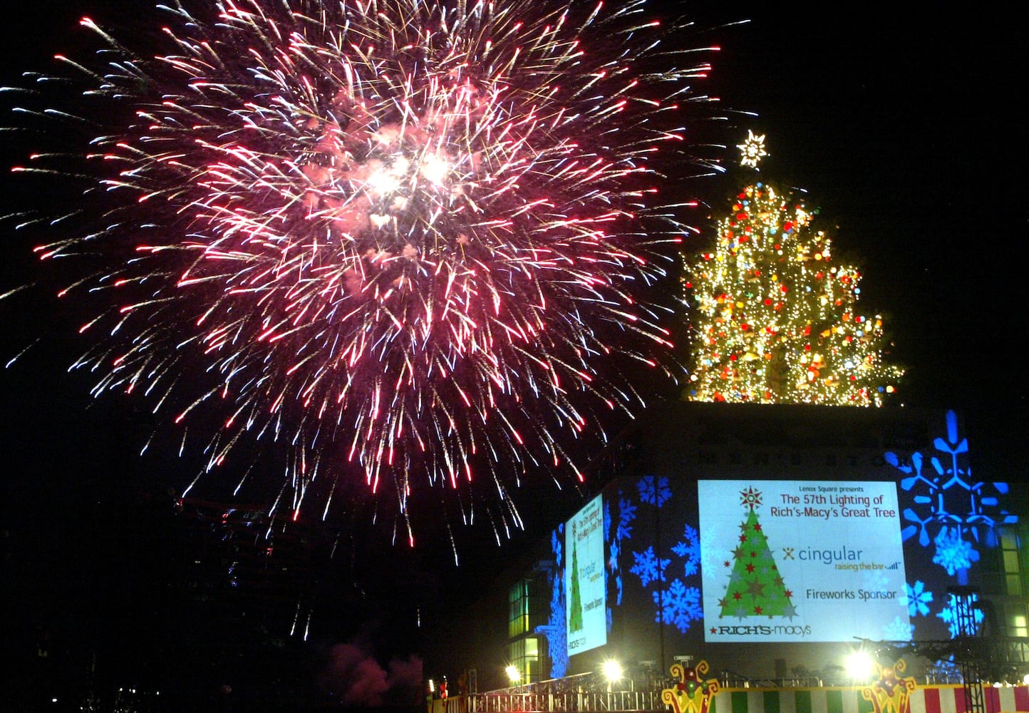 Rich's Great Tree Lighting at Lenox Square 2004