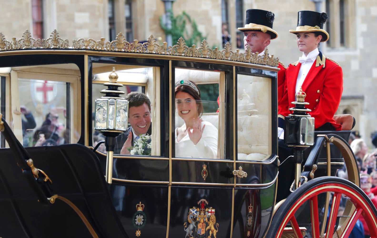 Photos: Princess Eugenie marries Jack Brooksbank