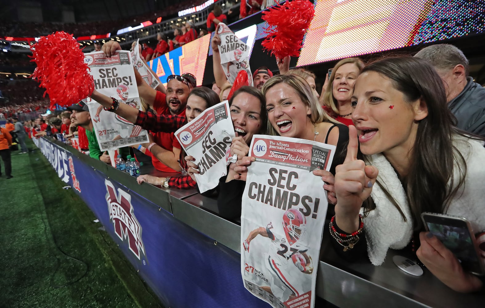 Photos: Bulldogs celebrate SEC title