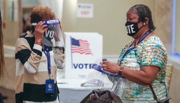 Tuesday's election is not just a test of the messaging by Democrats and Republicans, it's the biggest test yet of the state's new voting system combining touchscreens and paper ballots.  JOHN SPINK/JSPINK@AJC.COM

