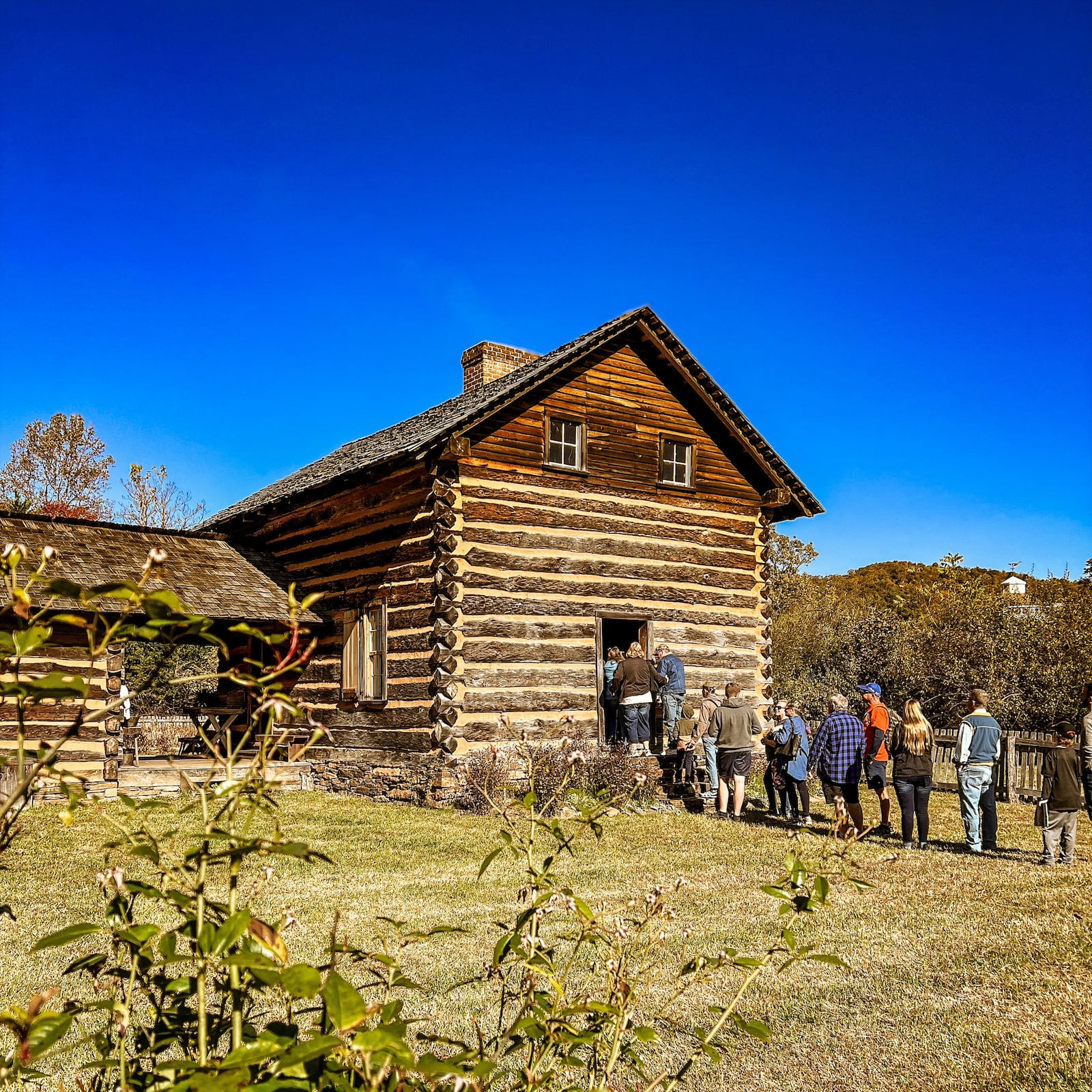 Tour a circa-1800 farmstead at the Blue Ridge Folklife Festival on the grounds of Ferrum College in the mountains of Southwest Virginia.
Courtesy of Visit Franklin County