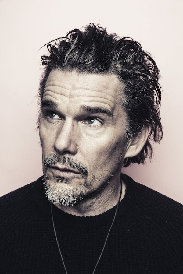 Ethan Hawke directed "Wildcat" about Flannery O'Connor starring his daughter Maya. It is being featured at the Rome International Film Festival on Oct. 27, 2023. FRANCOIS BERTHIER