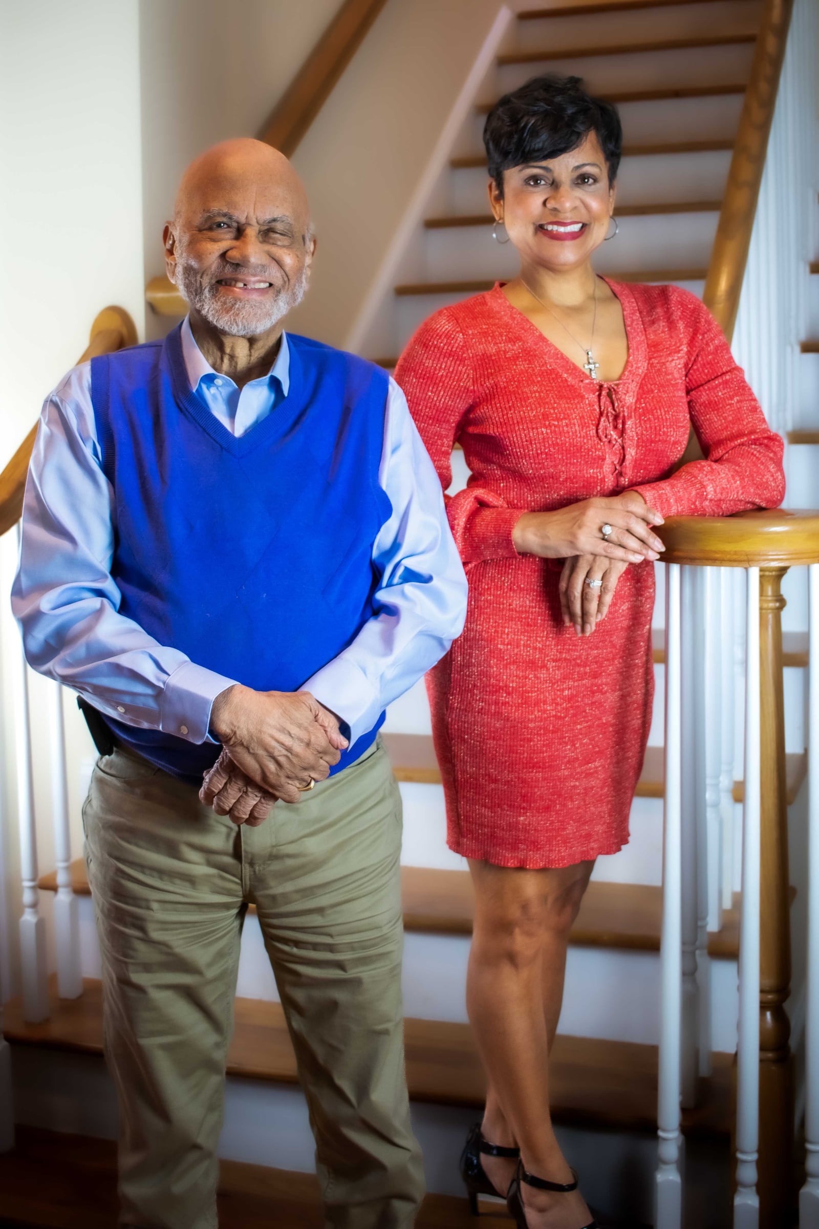 Kenneth Crooks Jr., left, and Shelly Michael, are a father and daughter who wrote about their experience with dementia.