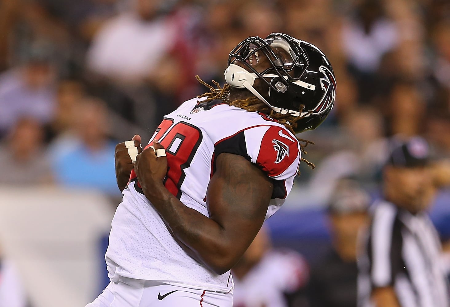 Photos: Falcons open season against Eagles