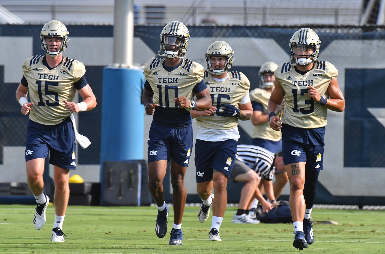 Georgia Tech football practice photo