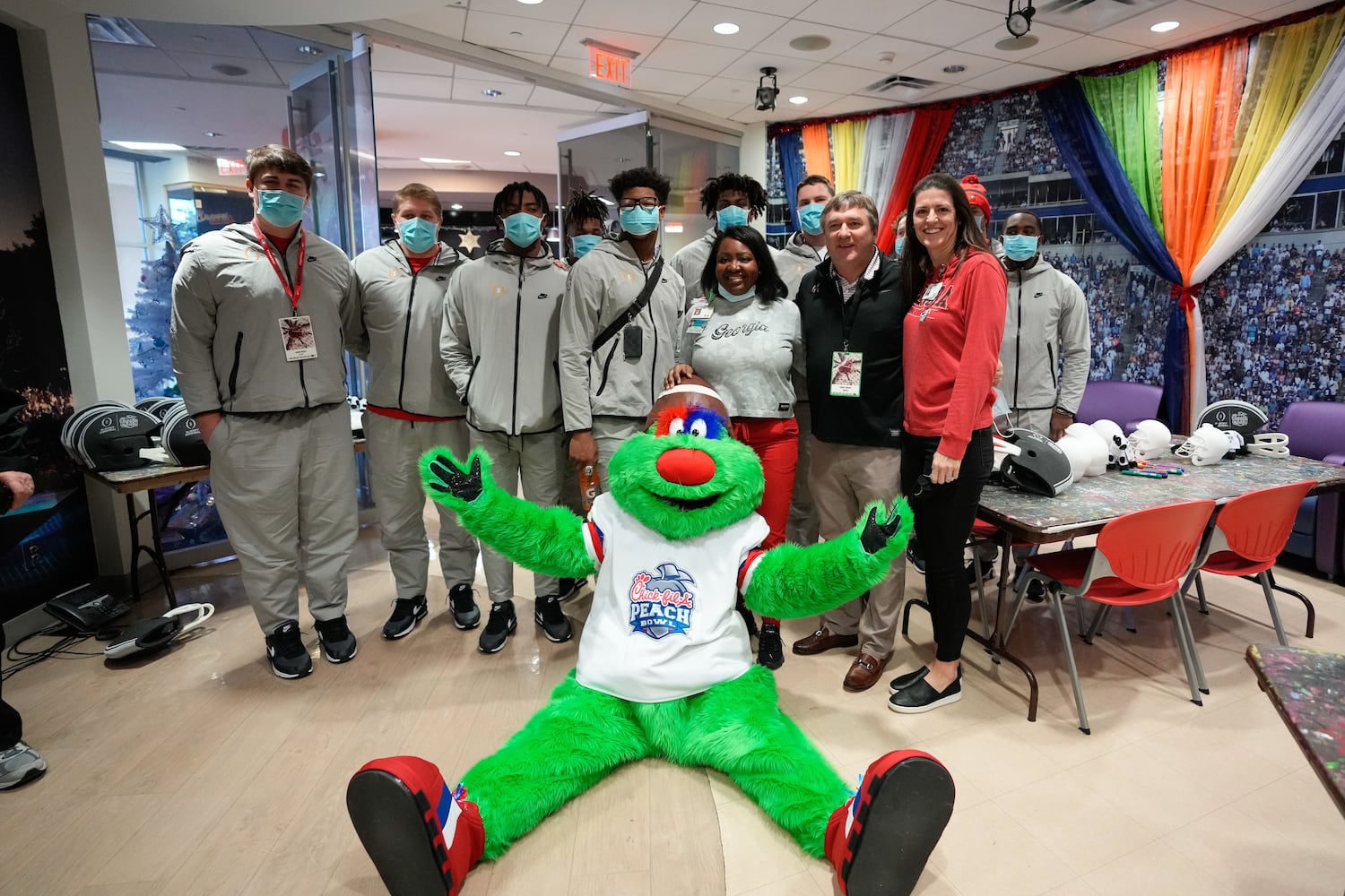 Chick-fil-A Peach Bowl hospital visit