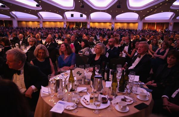 WASHINGTON, DC - APRIL 29: 2017 White House Correspondents' Association Dinner at Washington Hilton on April 29, 2017 in Washington, DC. (Photo by Tasos Katopodis/Getty Images)