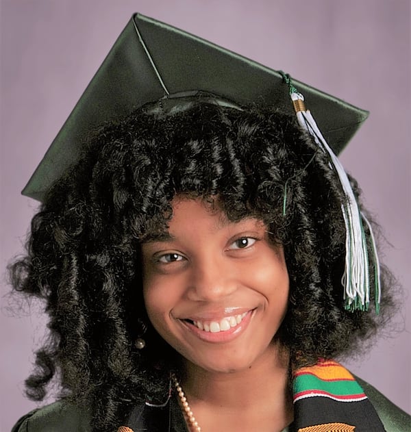 Myah Crowell, Charles R. Drew Charter School Senior Academy valedictorian. (Courtesy photo)