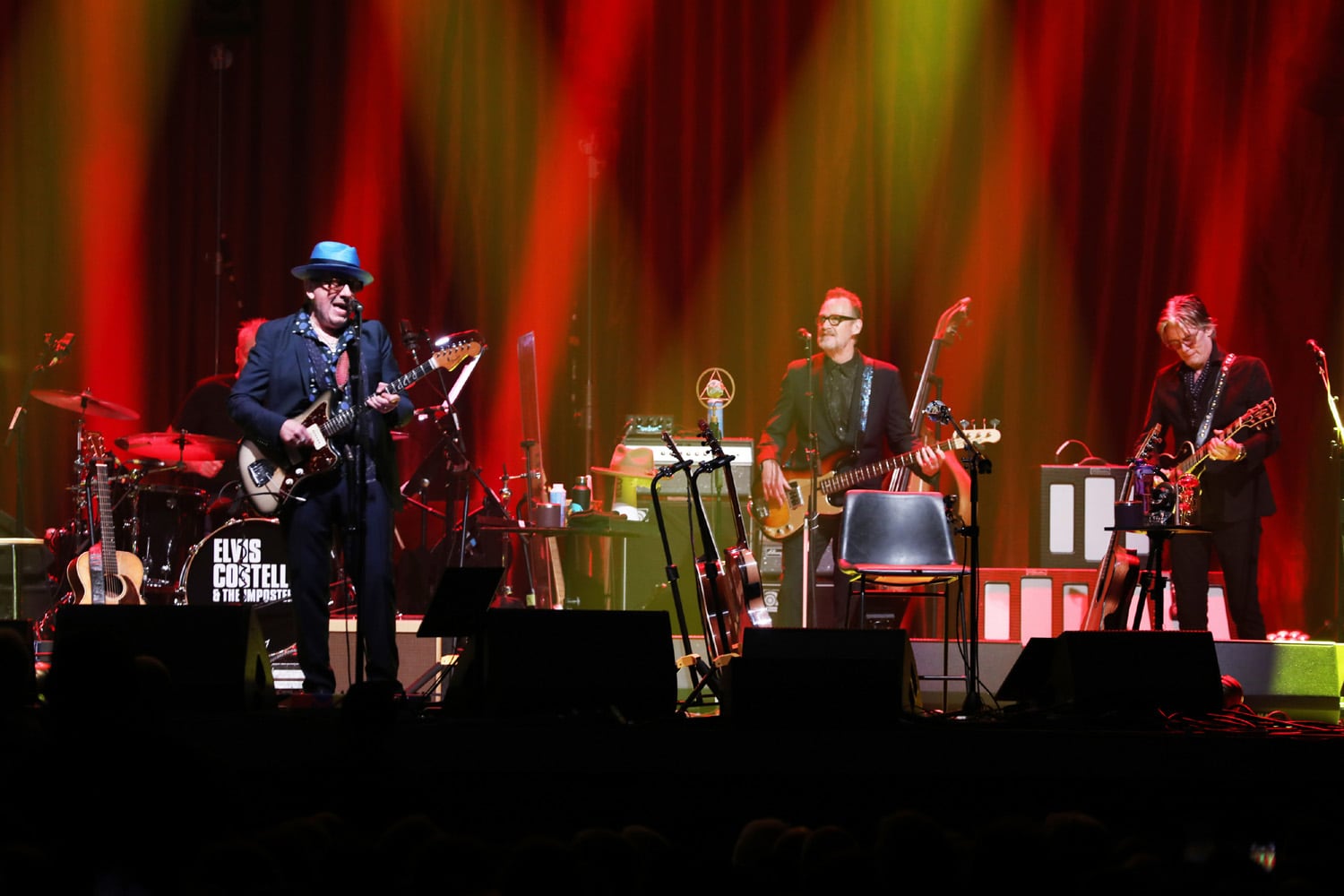 Elvis Costello & the Imposters, featuring Charlie Sexton on guitar, rocked the sold out Coca Cola Roxy Theatre on Tuesday, January 30, 2024.
Robb Cohen for the Atlanta Journal-Constitution